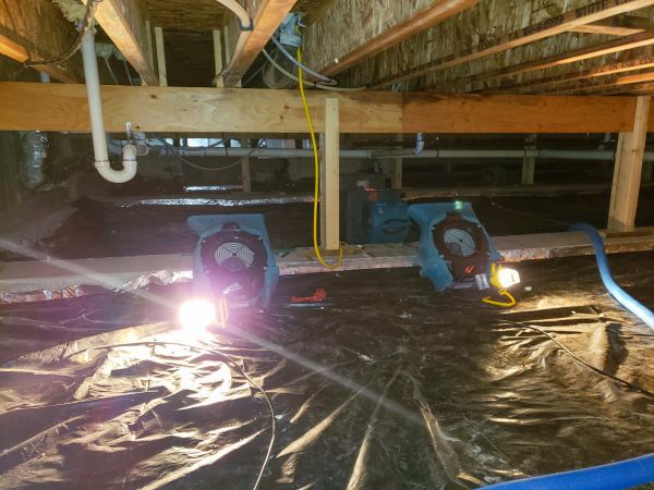 Crawlspace Water Removal in Utica